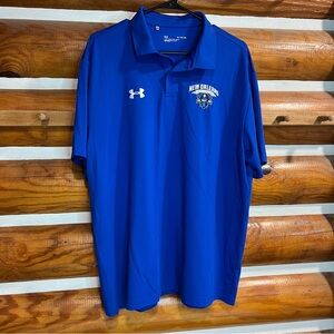Under Armour New Orleans Baseball Men's Blue Polo Shirt